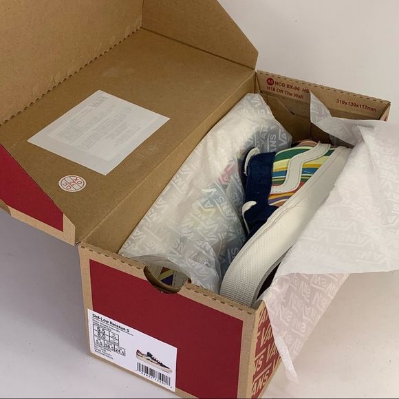 NEW Vans Sk8 Low Reissue Stripe Womens Sz 8 - Picture 10 of 14